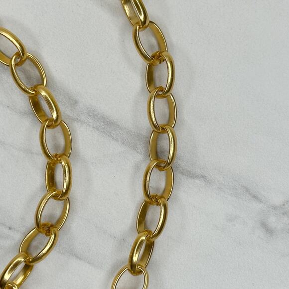 Gold Chain Link Belt Y2K Festival Adjustable One Size ✨ - Picture 5 of 11